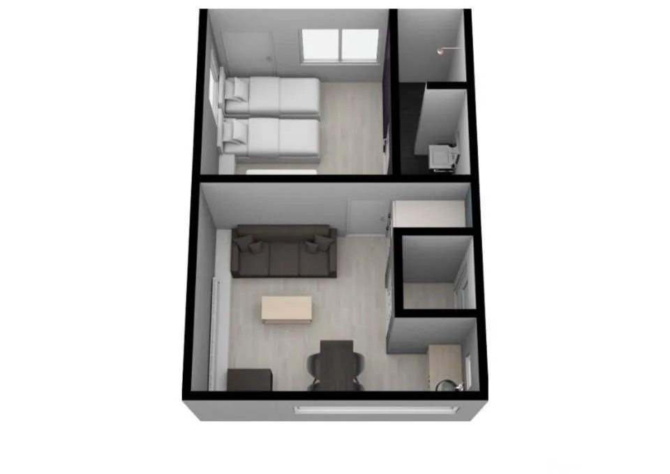 B&B plattegrond